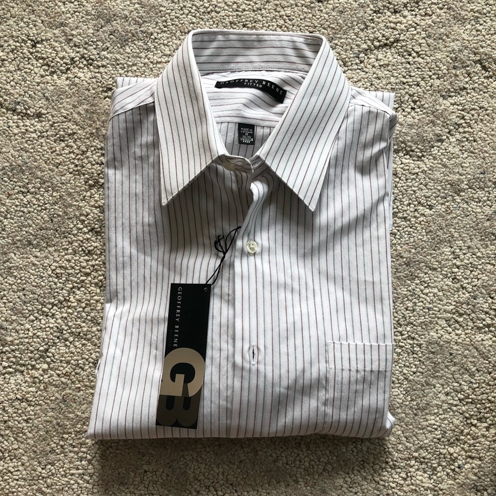 Geoffrey Beene Striped Dress Shirt